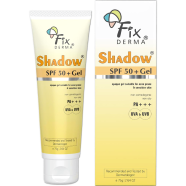 Fixderma Shadow SPF 50Plus Gel Titanium Dioxide and Zinc Oxide Sunscreen-75gm image