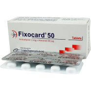 Fixocard 50 mg Tablet 10's Strip image