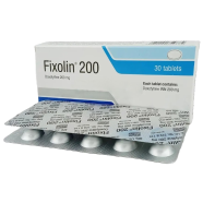 Fixolin 200 Mg Tablet 10's Strip image