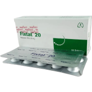 Fixtat 20 mg Tablet 10's Strip icon