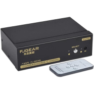 Fjgear 2 Potr Vga Switch With Remot FJ-201AS Vga Switch 2 Port image
