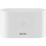 Flame Aromatherapy Diffuser 180ml Led Ultrasonic Air Humidifier 7 Color Flame Effect Essential Oil Diffuser Quiet Mist Maker For Home Yoga And Office image