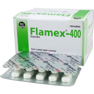 Flamex 400 mg Tablet 10's strip image