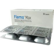 Flemo Max 20 mg 35 mg 200 mg 50 mg 50 mg Capsule 6's Strip image