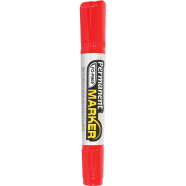 FlexOffice Permanent Marker, Red - 1 Pcs image
