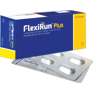 FlexiRun Plus 40 mg, 100 mg Capsule 6's Strip image