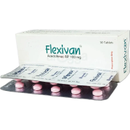Flexivan 100 Mg Tablet 10's Strip icon