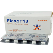 Flexor 10 mg Tablet 10's Strip image