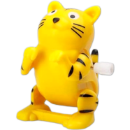 Flipping Tigher For Cats and Kitten Wind Up Clockwork 5cm Toy image