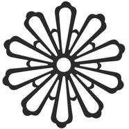 Floral Anti-Slip Table Mat - C007175BK