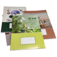 Floral Binding Khata (Margin) - 300 Pages(Any Design) image