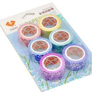 Floral Paper Tape - 6 Pcs. image