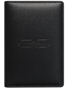 Floral Soft Jell Executive Notebook - A image
