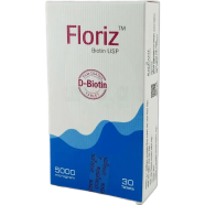 Floriz 5000 mcg Tablet 10's Strip image