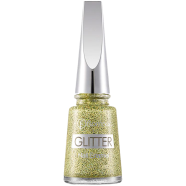 Flormar Glitter Nail Enamel GL04 Gold Rush image