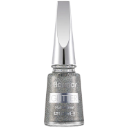 Flormar Glitter Nail Enamel GL38 Holographic Silver image