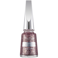 Flormar Glitter Nail Enamel GL39 Red In Silver image