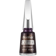 Flormar Glitter Nail Enamel GL44 Purple Glare image