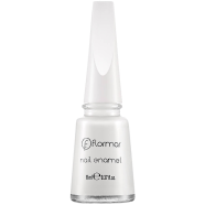 Flormar Nail Enamel Maxi Brush 400 Bright White image