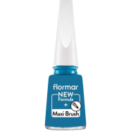 Flormar Nail Enamel Maxi Brush 450 Blue Industry image