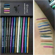 Flormar Waterproof Eyeliner Pencils - 12 pcs Set image