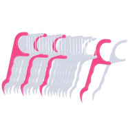 Floss Pick Dental Toothpick Interdental Cleaner Box 50 Pcs image