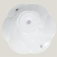 Flower Button Holder-Ceiling Rose - 12 Pcs image
