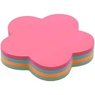 Flower Design Foska Sticky Notes - 100 Sheets (Multicolor)