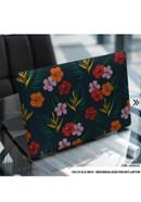 DDecorator Flower Pattern Floral Design Laptop Sticker - (LSKN2373)