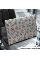 DDecorator Flower Pattern Floral Design Laptop Sticker - (LSKN2370)