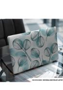 DDecorator Flower Pattern Floral Design Laptop Sticker - (LSKN2384)