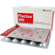 Fluclox 500 mg Capsule 10's strip image