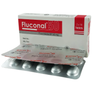 Fluconal 50mg Tablet 10's Strip image