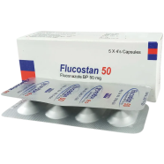 Flucostan 50mg Capsule 4's Strip image
