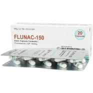 Flunac 150mg Capsule 10's Strip image