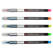 Fluorescent Markers 5 Colours Set - S512-5E