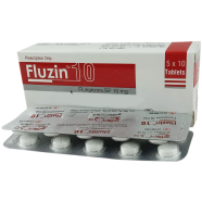 Fluzin 10 mg Tablet – 10's Strip image