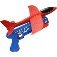 Foam Airplane Launcher Set Bubble Glider With Catapult Launcher Color 2 image