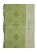 Foiled Notebook (Art Design-Green-Kell Color) image