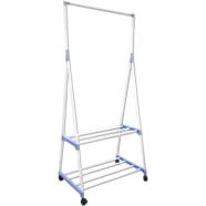 Foldable Vertical Triangle Clothes Drying Stand – Telescopic Pole Rack for Indoor image