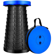 Folding Stool Telescopic Chair Adults Kids Retractable Chair Collapsible Stool for Indoor Outdoor Camping Fishing Hiking (Multicolour) icon