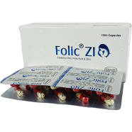 Folic ZI - 15's Strip Capsule image