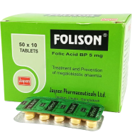 Folison 5 mg 10's Strip Tablet image