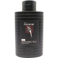 Follow Me Men Perfumed Talc Powder Black 160gm image