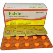 Folzin-CI 50 mg, 0.50 mg, 61.80 mg Capsule (Timed Release) 10's Strip image