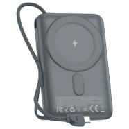 Foneng (PX119) 10000mAh Magnetic Wireless Power Bank with Built-in Cables (22.5W) image