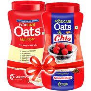 Foodcare Oais 500Gm And Oats And Chia 500Gm Combo image