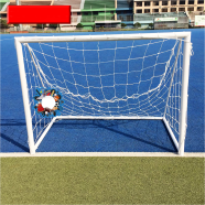 Football Goal Post 3 Feet BY 2 Feet Net 1 Pcs image