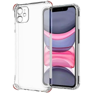 For Iphone 11 Clear Transparent Back Cover image