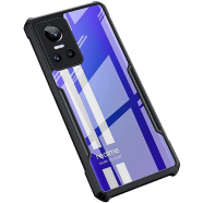 For Realme Gt Neo 3 Shockproof TPU Bumper Clear Acrylic Case Back Cover image
